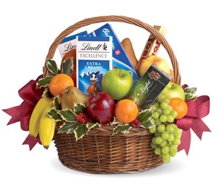 Fruits and Sweets Christmas Basket product835